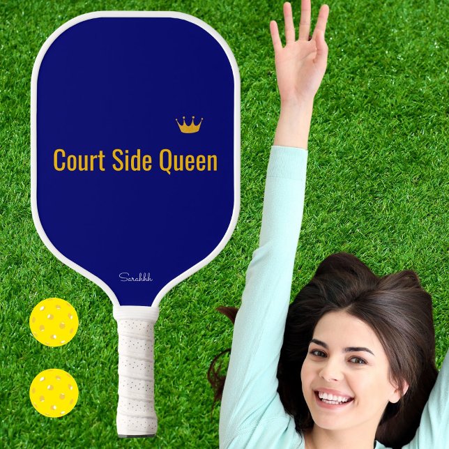 Palas De Pickleball Customized Court Side Queen Pickleball Mom Gift (Subido por el creador)