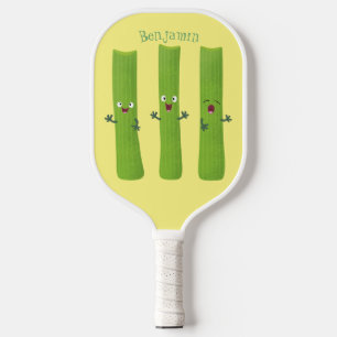 Palas De Pickleball Cute apio palitos trio verduras personalizados