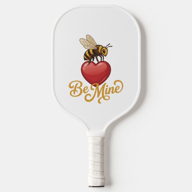 Palas De Pickleball Cute Be Mine Honeycomb  (Anverso)