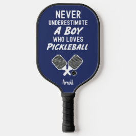 Palas De Pickleball Cute Blue Pickleball Boys Gifts For Kids Player