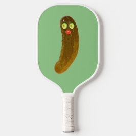 Palas De Pickleball Cute Pickle Guy Aguacate Ojos Paddle