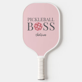 Palas De Pickleball Cute Pink Pickleball Boss 