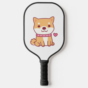 Palas De Pickleball Cute Shiba Inu Dog