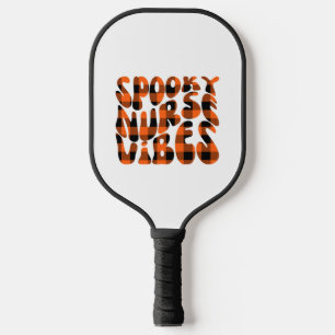 Palas De Pickleball Cute Spooky Nurse Halloween