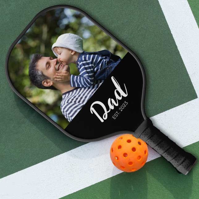 Palas De Pickleball Dad Established Fun Script Photo (Subido por el creador)