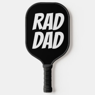 PALAS DE PICKLEBALL DAD RAD FUNNY PICKLEBALL PADDLES