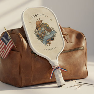 Palas De Pickleball Dama Liberty Art Nouveau USA 250 Motivo ID1303