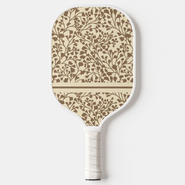 Palas De Pickleball Dark Taupe Vines (Anverso)