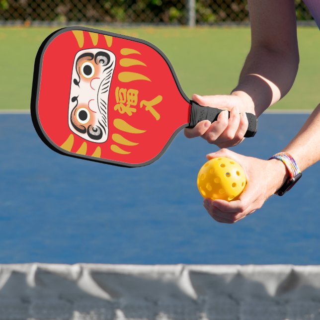 Palas De Pickleball Daruma japonés - Buena suerte (in situ)