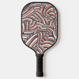 Palas De Pickleball Darya | Bolsa de mano de arte abstracto dibujado a