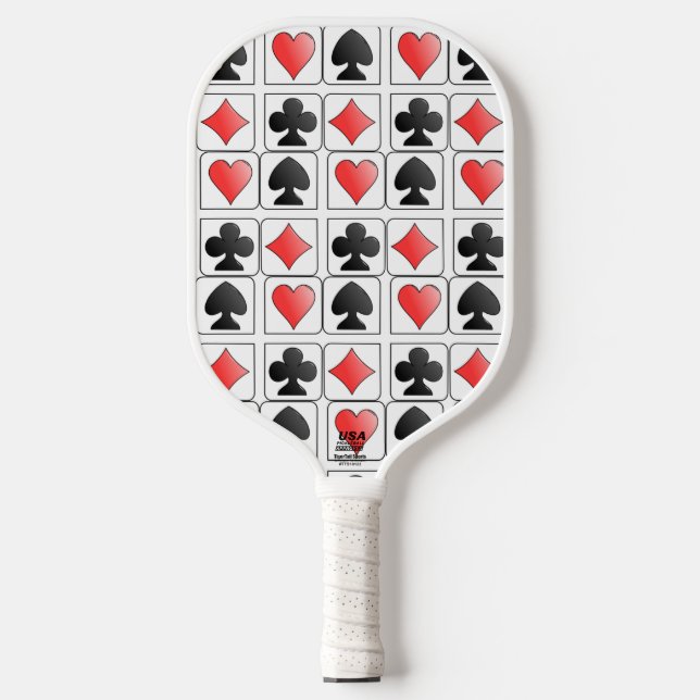 Palas De Pickleball "Deck of Cards" (Anverso)