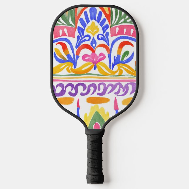 Palas De Pickleball decoración tradicional rumana (Anverso)