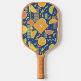 Palas De Pickleball Deep Blue 80's Citrus Fruit Slices