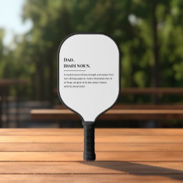 Palas De Pickleball 🏓 definición de papá 💙 | Regalo del Día del Padr
