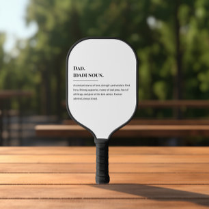 Palas De Pickleball 🏓 definición de papá 💙 Regalo del Día del Padr