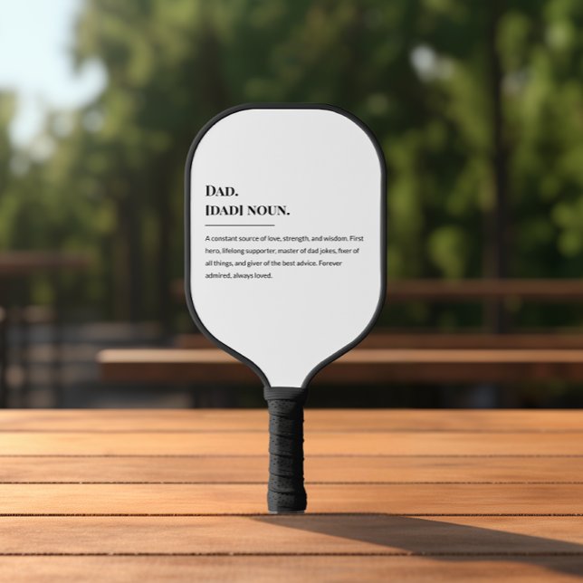 Palas De Pickleball 🏓 definición de papá 💙 | Regalo del Día del Padr (Subido por el creador)