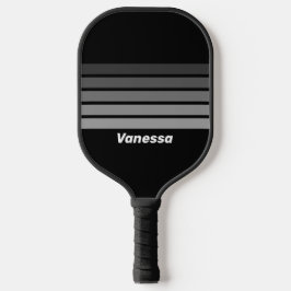 Palas De Pickleball Degradado Retro Oscuro a través del Arcoíris con N