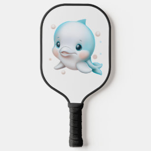 Palas De Pickleball Delfín bebé azul