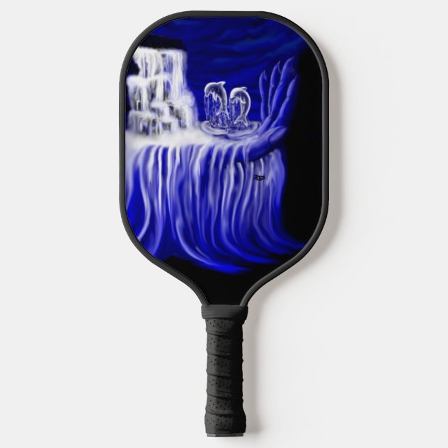 Palas De Pickleball Delfines, manos de los tiempos (Anverso)