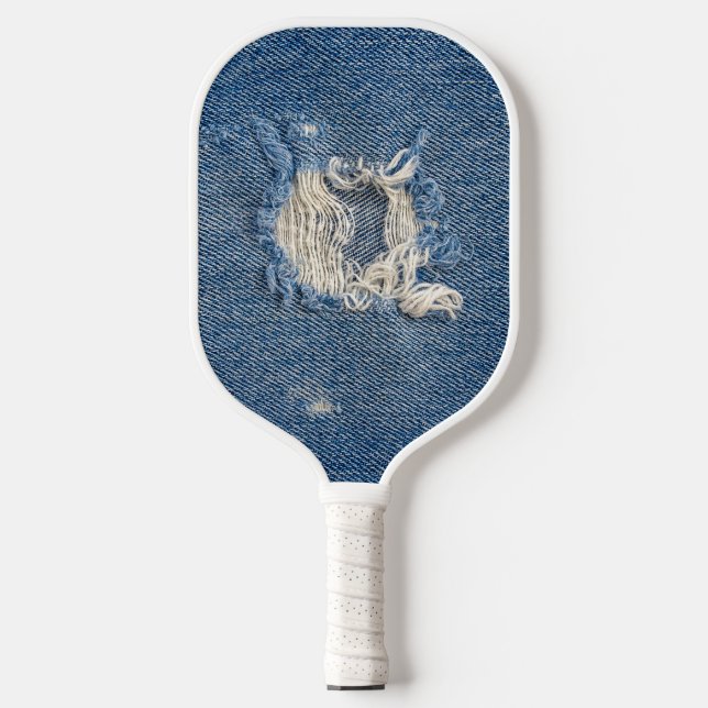 Palas De Pickleball Denim azul fracturado (Anverso)