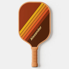 Palas De Pickleball Deporte de estilo vintage con un nombre