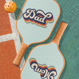 Palas De Pickleball Deportes del Día del Padre Retro