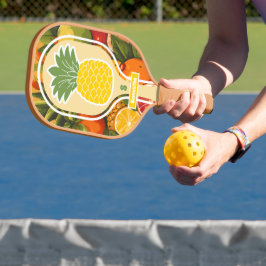 Palas De Pickleball Despedida de Soltera Retro Tropical Piña Picklebal
