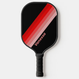 Palas De Pickleball Desvanecimiento de Crimson con nombre