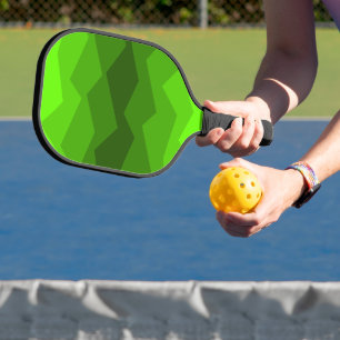 Palas De Pickleball Desvanecimiento Verde