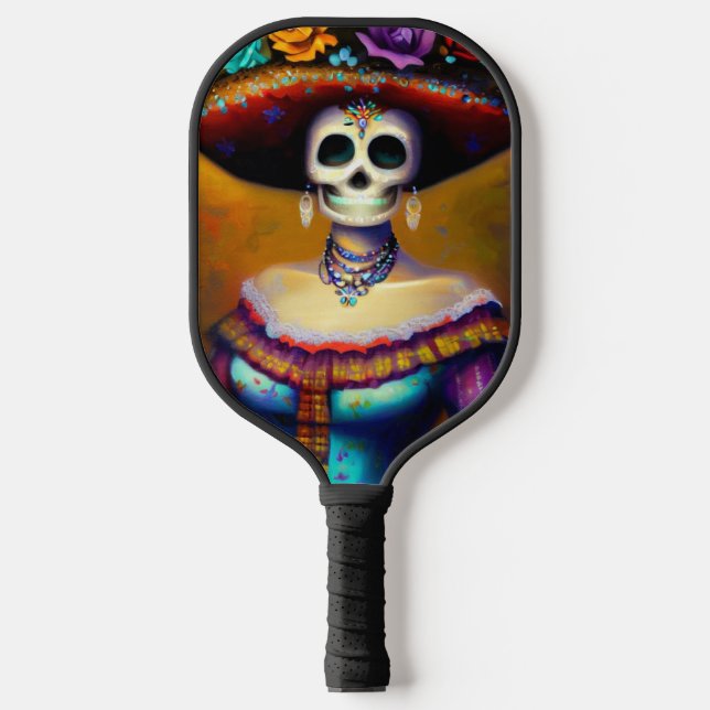 Palas De Pickleball Día de la Mujer Muerta (1) (Anverso)