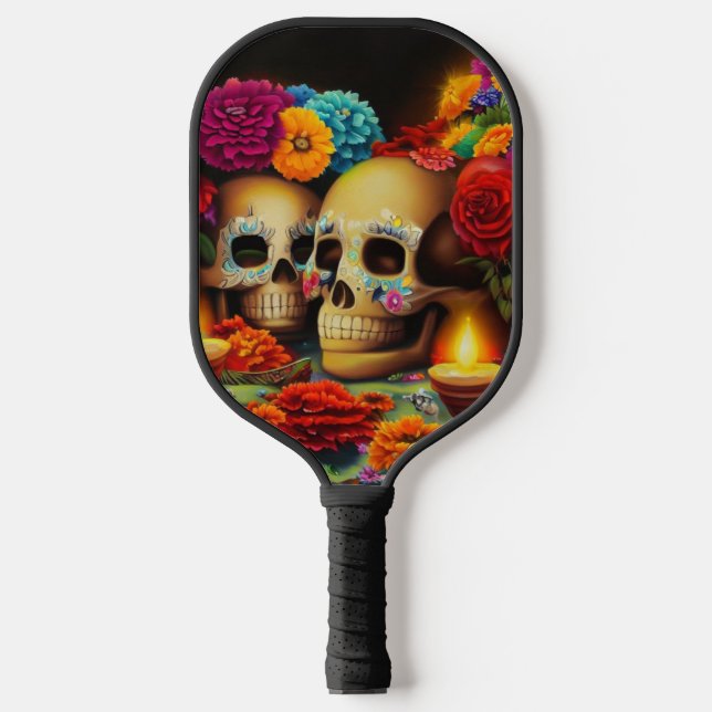 Palas De Pickleball Día de los Difuntos (3) (Anverso)