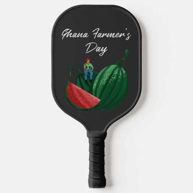 Palas De Pickleball Día del Agricultor de Ghana (Anverso)