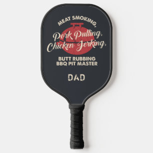 Palas De Pickleball Día del Padre Ahumado de Carne BBQ Pit Master Papá