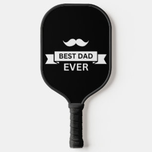 Palas De Pickleball Día del Padre MEJOR PAPÁ DEL MUNDO Tipeo con Bigot