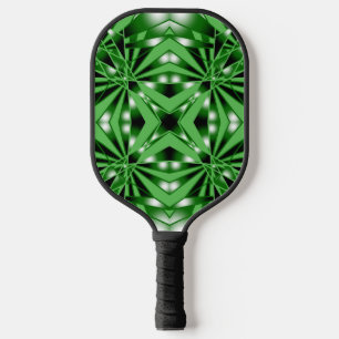 Palas De Pickleball Dibujo de perspectiva de degradado verde relleno