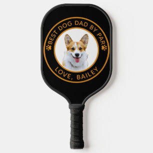 Palas De Pickleball Dibujo personalizado del perro de Corgi galés pers