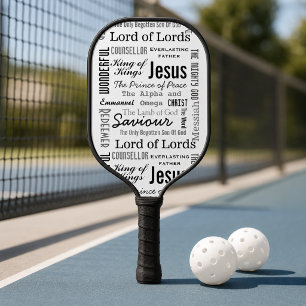 Palas De Pickleball Diecisiete nombres cristianos de Jesús