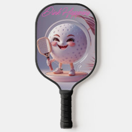 Palas De Pickleball Dink Happens - Minimal Kawaii Pickleball Paddle Ba
