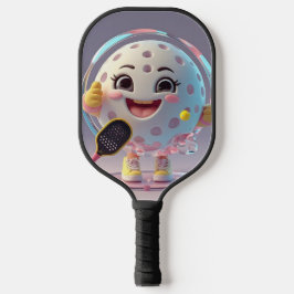 Palas De Pickleball Dink Happens - Minimal Kawaii Pickleball Paddle Ba