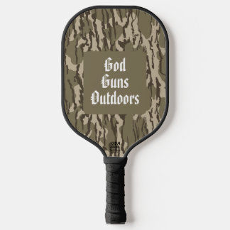 Palas De Pickleball Dios, Armas y Al Aire Libre Camuflaje de Tierras B