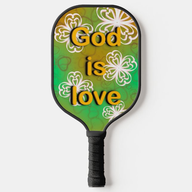 Palas De Pickleball Dios es amor (Anverso)