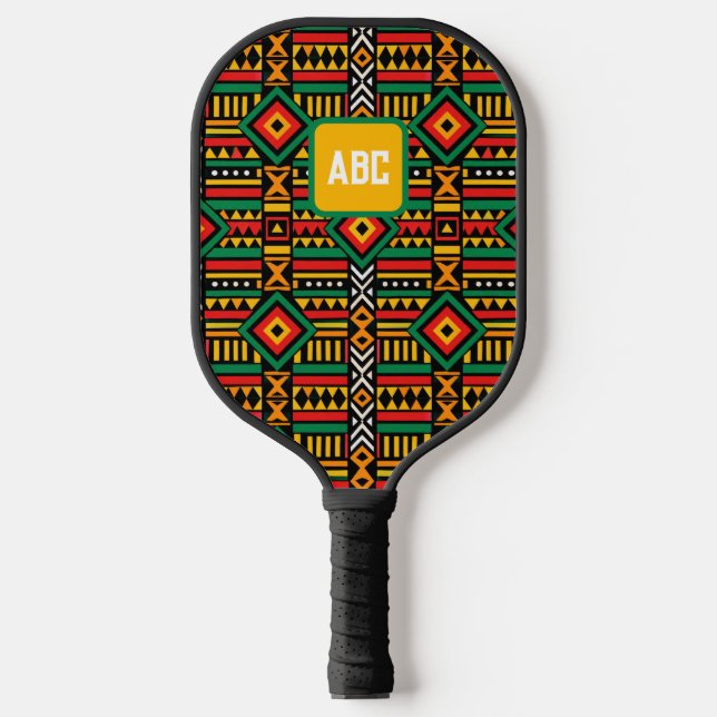 Palas De Pickleball Diseño Africano  (Anverso)
