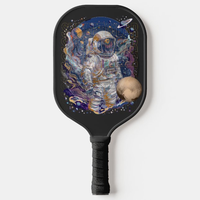 Palas De Pickleball Diseño astronauta (Anverso)
