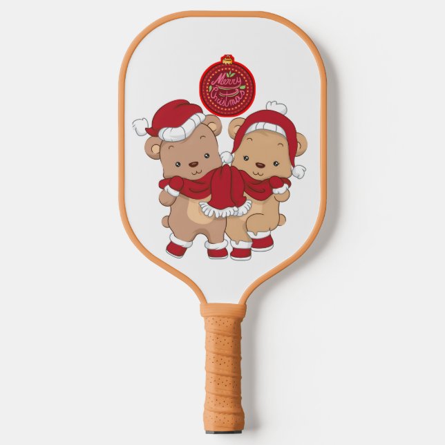 Palas De Pickleball Diseño de pádel de baloncesto con jalea - deseándo (Anverso)