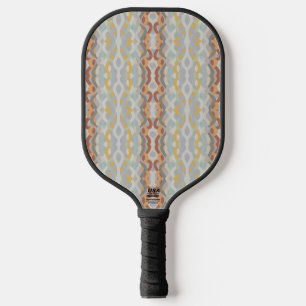 Palas De Pickleball Diseño de patrón de bloque de color geométrico de 
