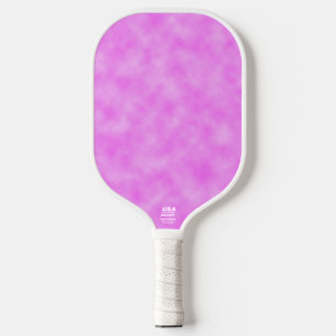 Palas De Pickleball Diseño de patrones de nubes púrpura rosa brillante