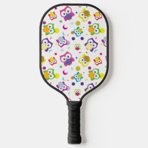 Palas De Pickleball Diseño de patrones dibujados a mano de hueso diver