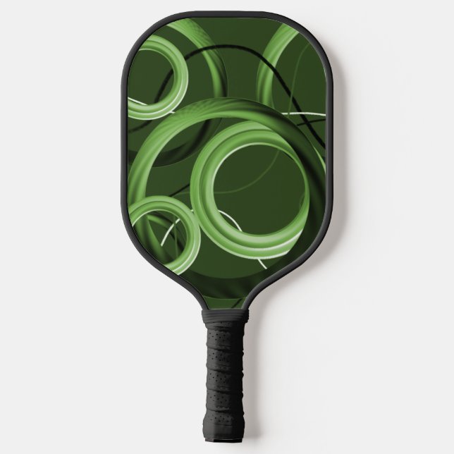 Palas De Pickleball Diseño de remo de bolas de bolas (Reverso )
