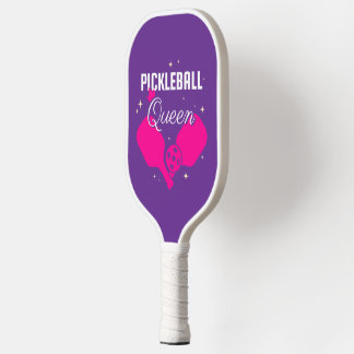 Palas De Pickleball Diseño de Texto Pickleball Queen