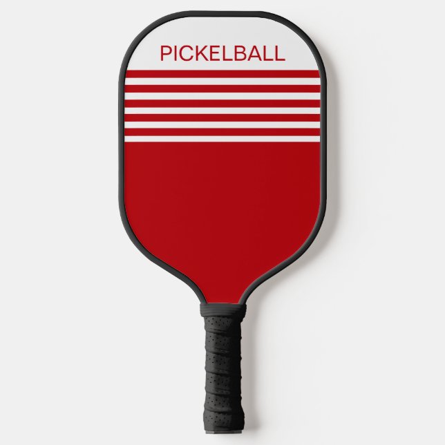 Palas De Pickleball Diseño geométrico rojo Guay Pickleball Paddle (Anverso)